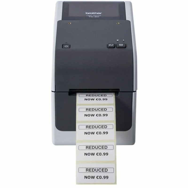 Imprimante thermique directe Brother TD-2320D203 - Monochrome - Bureau - Impression d'étiquettes - Ethernet - USB - Hôte USB - Série TD2320D203