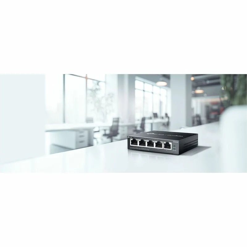 Commutateur Gigabit TP-Link Omada 5 ports facile à gérer avec PoE+ 4 ports ES205GP