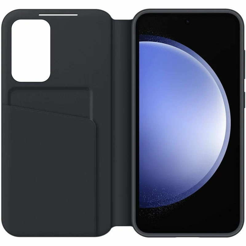 Étui de transport Samsung Smart View (portefeuille) pour smartphone Samsung Galaxy S23 FE, carte - Noir EF-ZS711CBEGCA