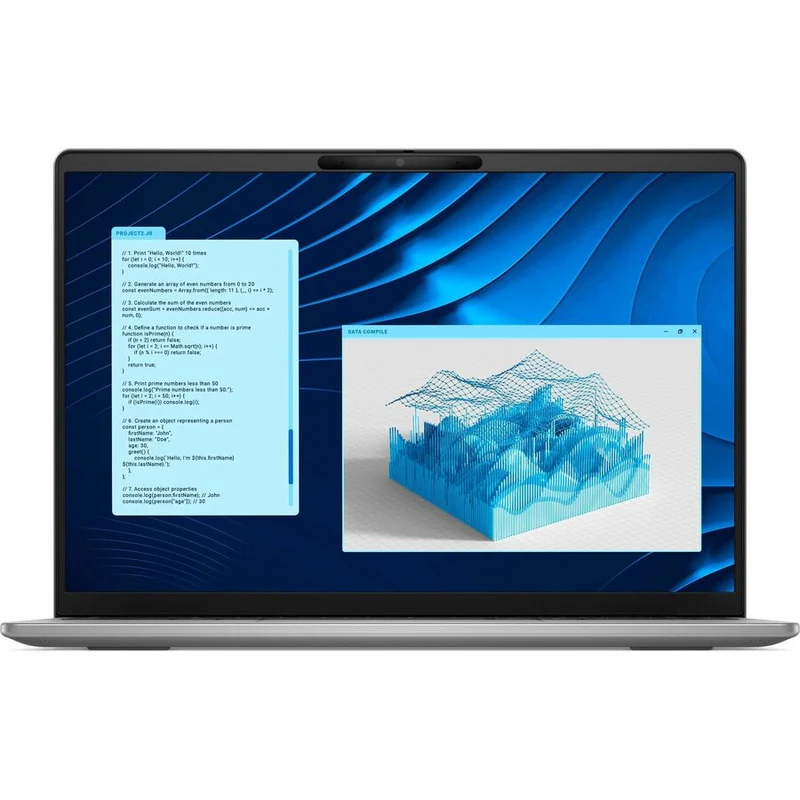 Ordinateur portable Dell Latitude 5000 5455 14" Copilot+ - Full HD Plus - Qualcomm Snapdragon X Plus X1P-42-100 - 16 Go - SSD 512 Go - Clavier anglais (États-Unis) - Gris titane 8VWW3