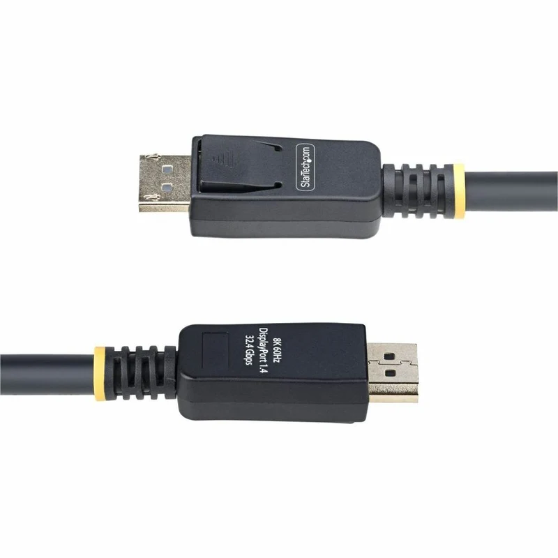 StarTech.com Câble d'extension DisplayPort 10 de 3 m, câble de protection de port DP 1.4, 1.4K 8 Hz, cordon adaptateur d'extension DisplayPort, mâle vers femelle 60F-DP10-EXTEND-CBL