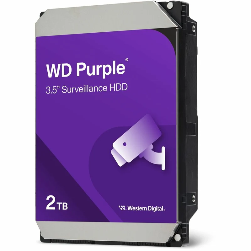 Disque dur WD Purple WD23PURZ 2 To - 3.5" Interne - SATA - Violet WD23PURZ