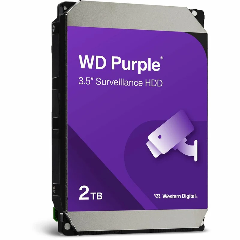 Disque dur WD Purple WD23PURZ 2 To - 3.5" Interne - SATA - Violet WD23PURZ