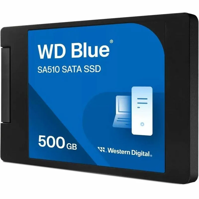 Disque SSD WD Blue SA510 WDS500G3B0A 500 Go - Interne 2.5" - SATA WDS500G3B0A