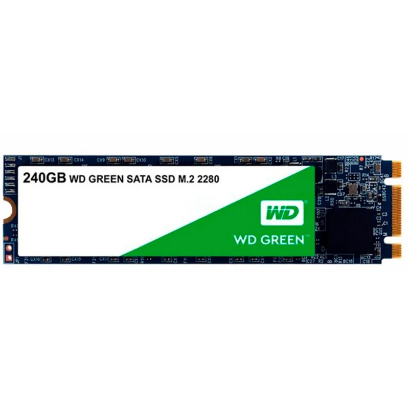 Disque SSD WD Green 240 Go - M.2 2280 interne - PCI Express NVMe WDS240G2G0B-00EPW0