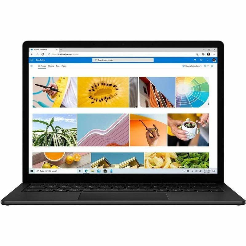 Ordinateur portable Microsoft Surface Laptop 4 13.5" à écran tactile - Intel Core i5 - 8 Go - SSD 512 Go - Clavier anglais, français - Noir mat LBZ-00001