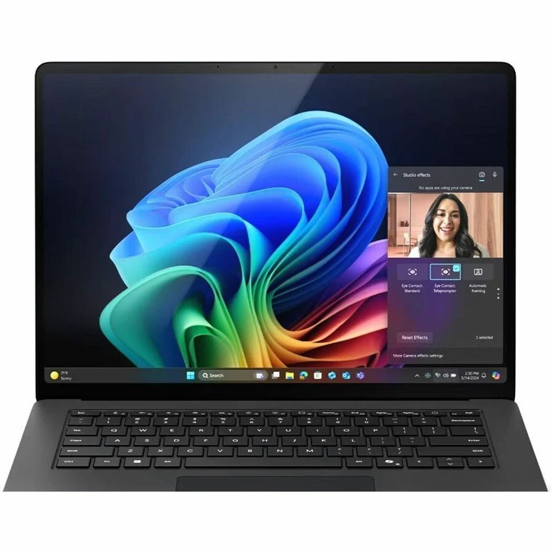Microsoft Surface Laptop 7 15" Touchscreen Copilot+ PC Notebook - Qualcomm Snapdragon X Elite - 32 Go - 1 To SSD - Clavier Français, Anglais - Noir ZHR-00002