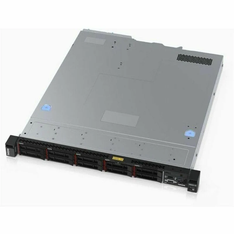 Serveur rack 250U Lenovo ThinkSystem SR3 V7 1001DCL1NA - 1 x Intel Xeon E-2478 2.80 GHz - 32 Go de RAM - 6.72 To SSD - (2 x 480 Go, 3 x 1.92 To) Configuration SSD - Contrôleur Serial ATA 7DCL1001NA