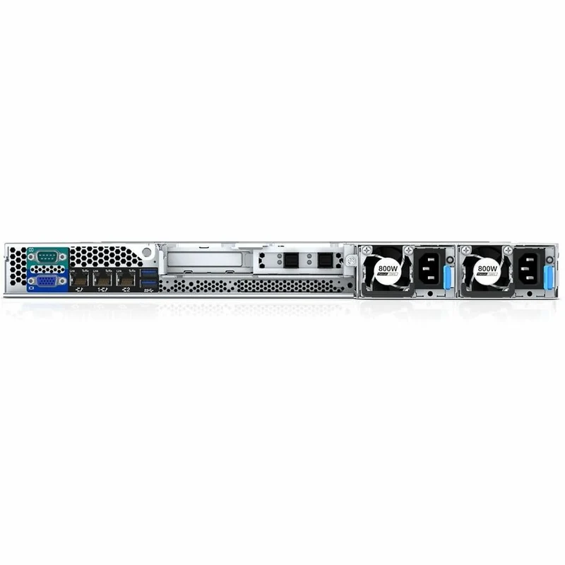 Serveur rack 250U Lenovo ThinkSystem SR3 V7 1001DCL1NA - 1 x Intel Xeon E-2478 2.80 GHz - 32 Go de RAM - 6.72 To SSD - (2 x 480 Go, 3 x 1.92 To) Configuration SSD - Contrôleur Serial ATA 7DCL1001NA