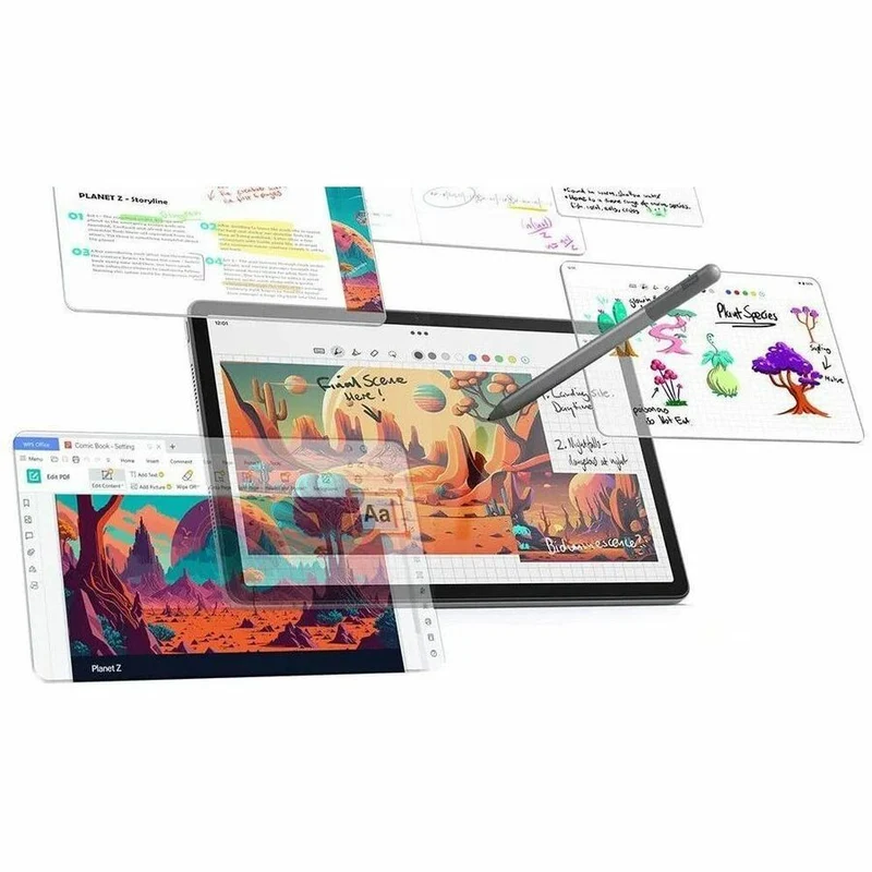 Tablette Lenovo Tab M11 TB330FU - 11" WUXGA - MediaTek MT6769H Helio G88 (12 nm) Octa-core - 4 Go - 128 Go Stockage - Android 13 - Luna Grey ZADA0043US