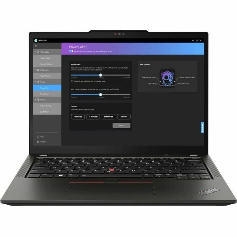 Ordinateur portable Lenovo ThinkPad X13 Gen 5 21LU004CUS 13.3" - WUXGA - Intel Core Ultra 7 155U - Plateforme Intel Evo - 16 Go - SSD 512 Go - Clavier anglais - Noir 21LU004CUS