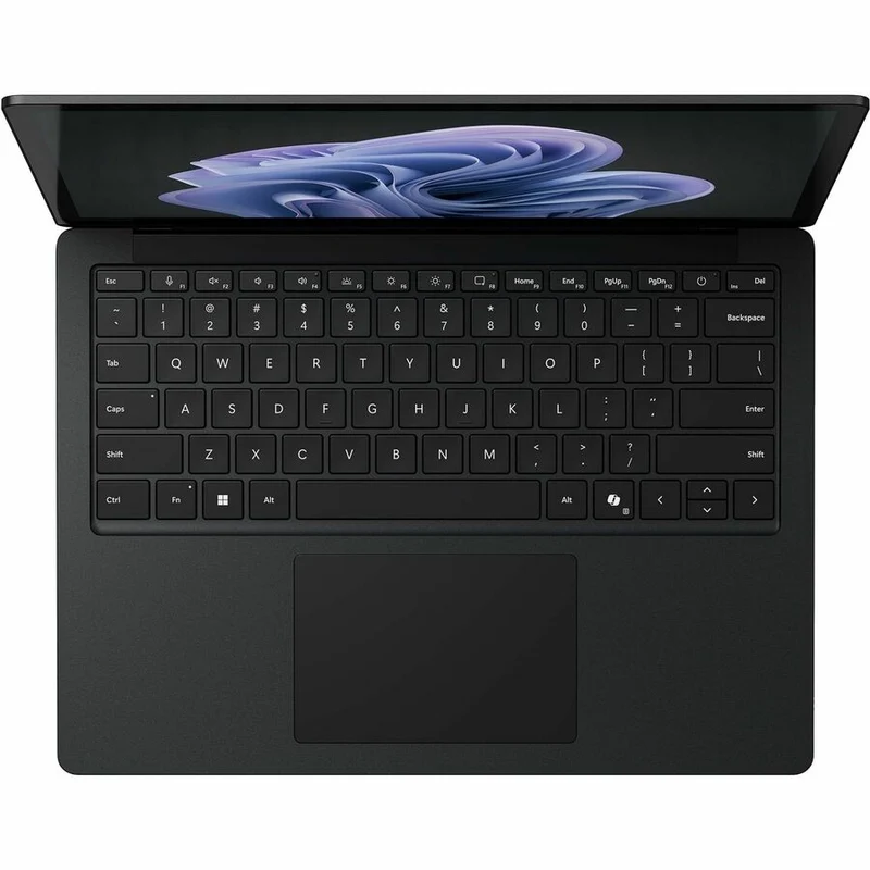 Ordinateur portable Microsoft Surface Laptop 6 13.5" à écran tactile - Intel Core Ultra 7 165H - 16 Go - SSD 256 Go - Clavier anglais - Noir K0X-00001