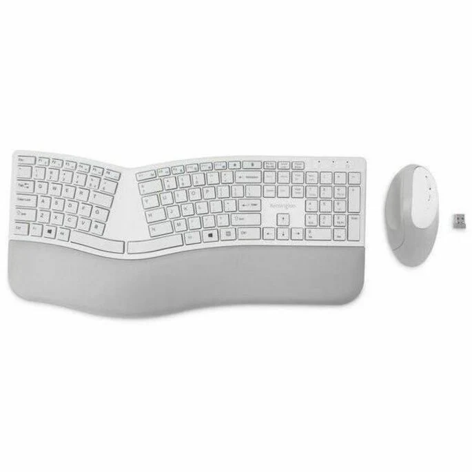 Clavier et souris sans fil Kensington Pro Fit Ergo - Gris 75407