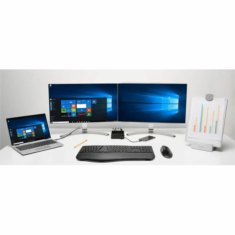 Clavier sans fil Kensington Pro Fit Ergo - Noir 75401
