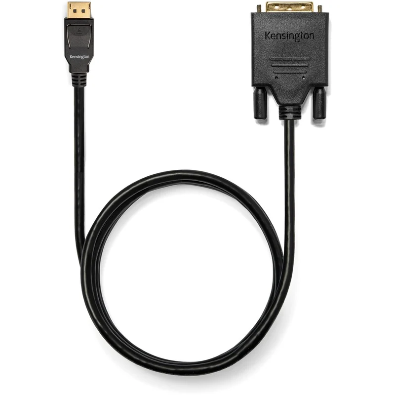 Câble unidirectionnel passif Kensington DisplayPort 1.1 (M) vers DVI-D (M), 6 pieds K33023WW