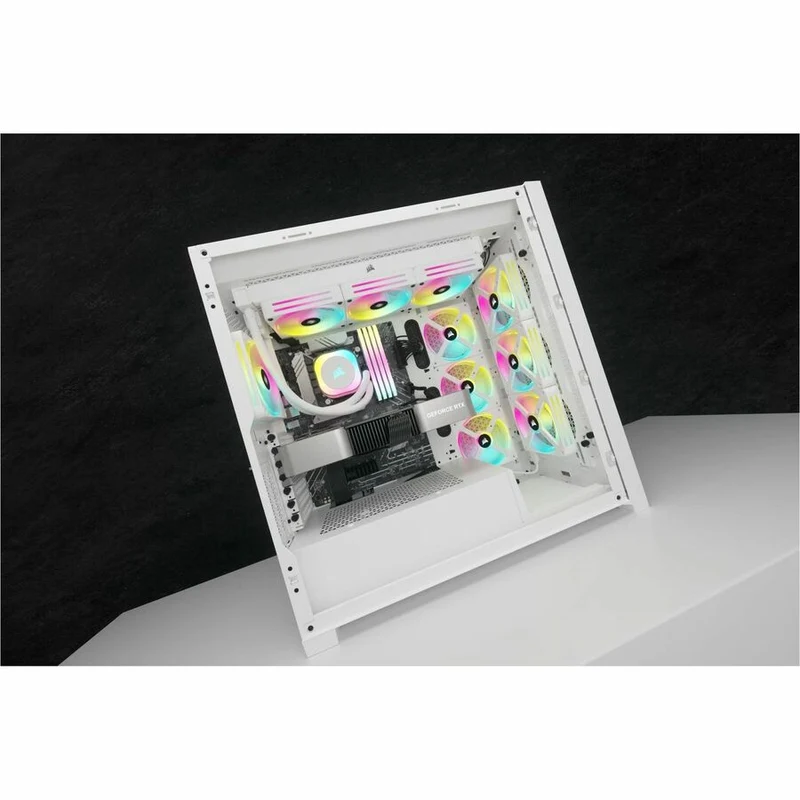 Refroidisseur liquide pour processeur Corsair iCUE LINK H150i RGB AIO - Blanc CW-9061006-WW