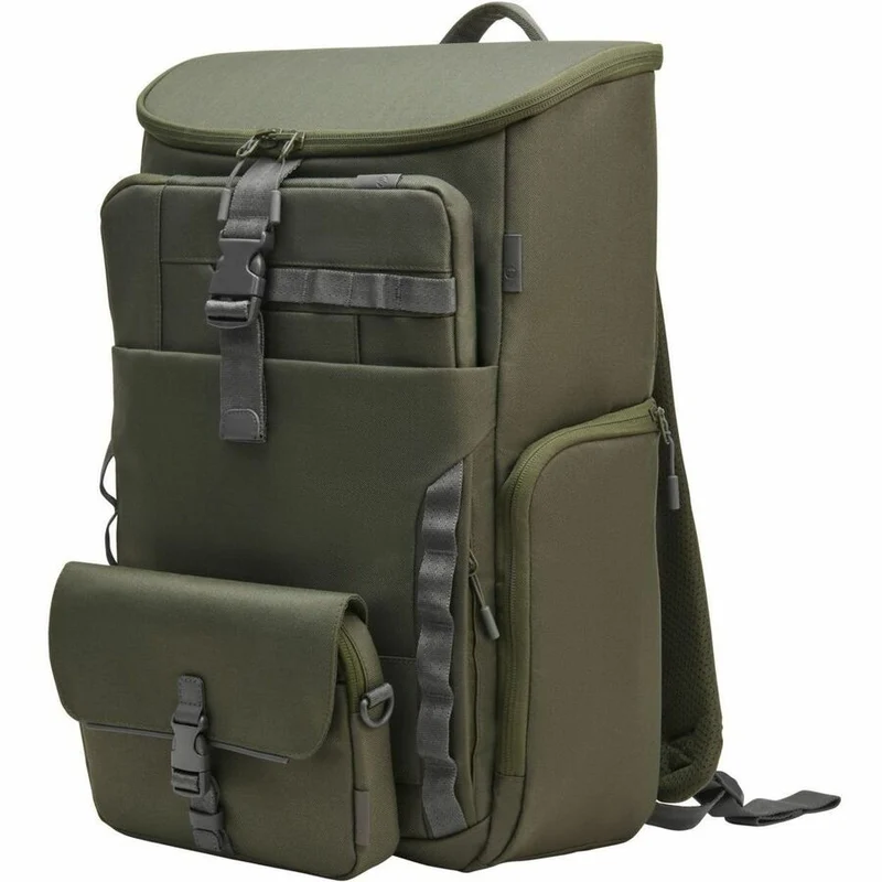 Sacoche de transport HP (sac à dos) pour ordinateur portable 15.6" - Gris, vert 9J496AA