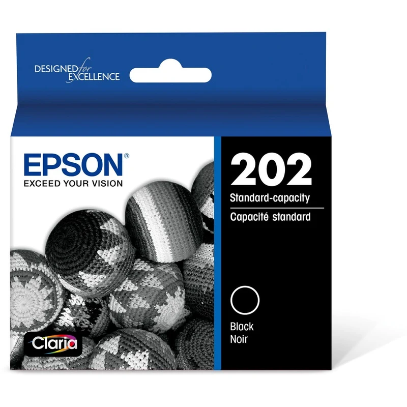 Cartouche d'encre à jet d'encre d'origine Epson DURABrite Ultra - Noir - 1 unité T202120S