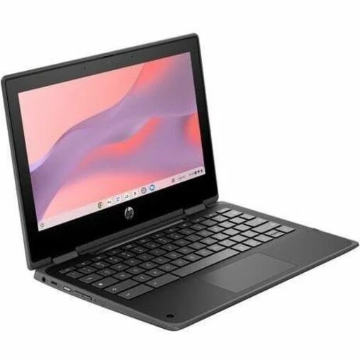 Chromebook convertible 360 en 5 robuste à écran tactile HP Fortis x11.6 G2 1" - HD - Intel N-Series N200 - 16 Go - Mémoire flash 128 Go - Clavier bilingue - Jack Black 9R3A0UT#ABL
