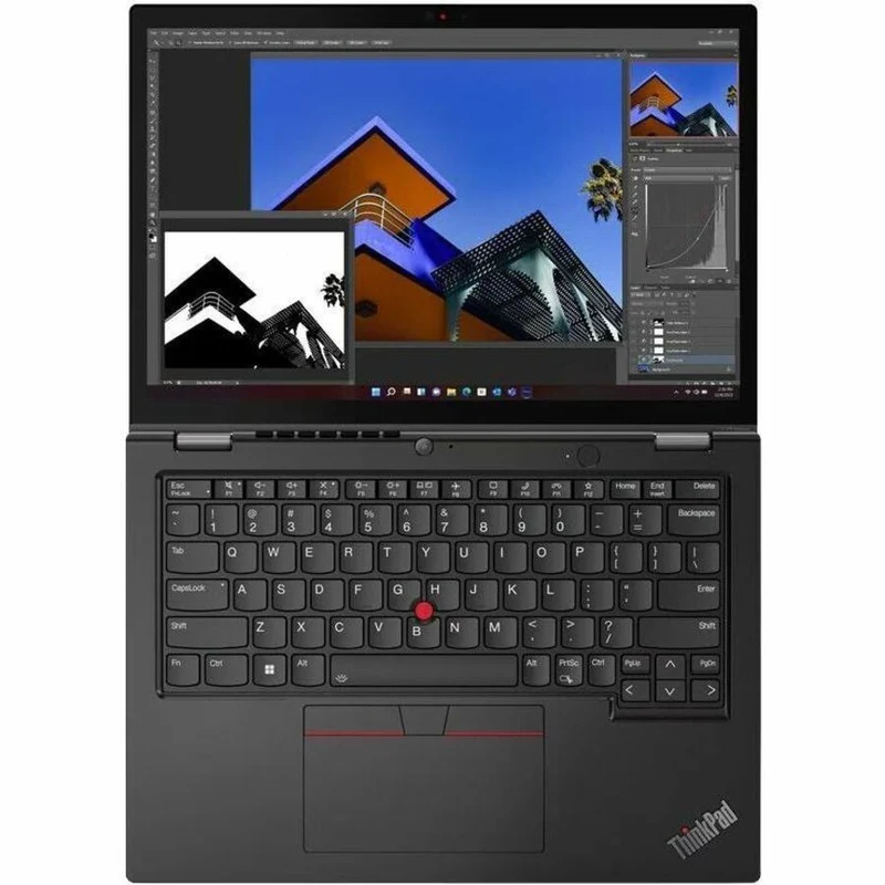 Lenovo ThinkPad L13 Yoga Gen 4 21FJ002CUS Ordinateur portable convertible 13.3 en 2 à écran tactile 1" - WUXGA - Intel Core i5 13e génération i5-1335U - 16 Go - SSD 512 Go - Clavier anglais - Thunder Black 21FJ002CUS