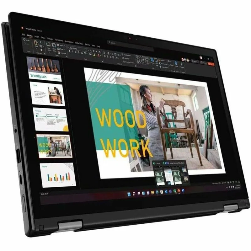 Lenovo ThinkPad L13 Yoga Gen 4 21FJ002CUS Ordinateur portable convertible 13.3 en 2 à écran tactile 1" - WUXGA - Intel Core i5 13e génération i5-1335U - 16 Go - SSD 512 Go - Clavier anglais - Thunder Black 21FJ002CUS