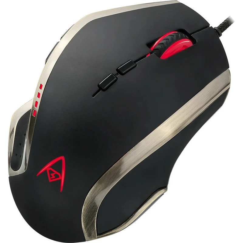 Souris de jeu programmable multicolore à 9 boutons Adesso IMOUSE X3