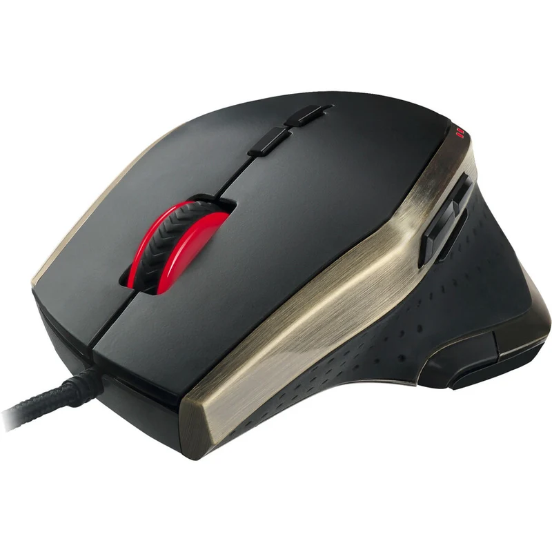 Souris de jeu programmable multicolore à 9 boutons Adesso IMOUSE X3