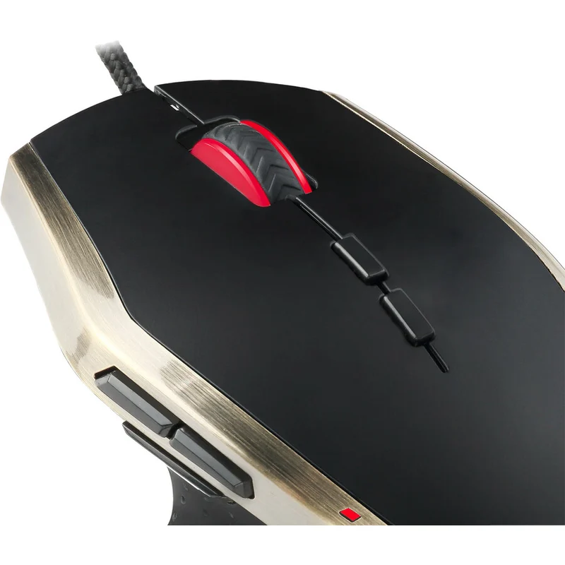 Souris de jeu programmable multicolore à 9 boutons Adesso IMOUSE X3