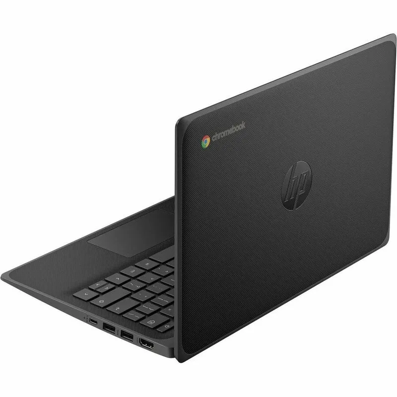 Chromebook HP Fortis G10 11.6" - HD - Intel N-Series N100 - 8 Go - Mémoire Flash 64 Go - Clavier bilingue - Jack Black 9R498UT#ABL