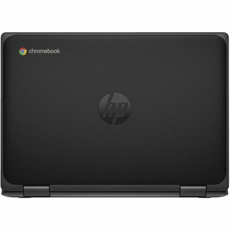 Chromebook convertible 360 en 5 robuste à écran tactile HP Fortis x11.6 G2 1" - HD - Intel N-Series N100 - 8 Go - Mémoire flash 64 Go - Clavier bilingue - Jack Black 9R398UT#ABL