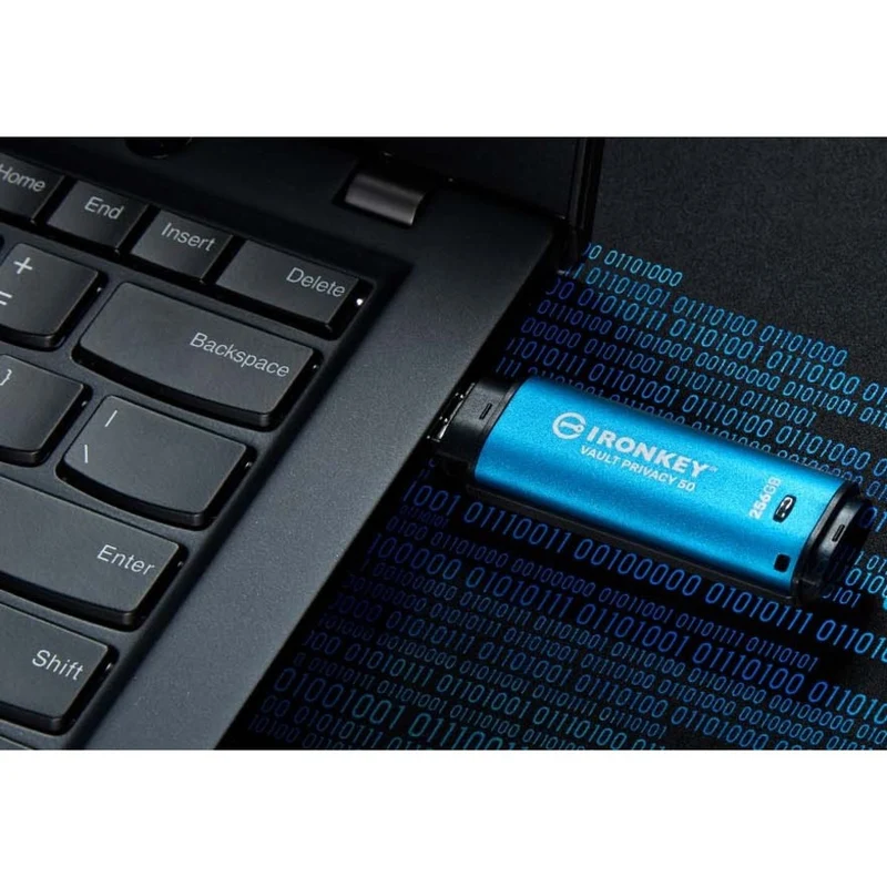 Clé USB 50 (Gen 256) Type A IronKey Vault Privacy 3.2 Series 1 Go IKVP50/256 Go