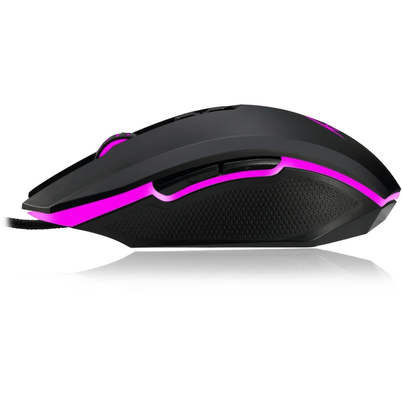 Souris de jeu programmable multicolore à 7 boutons Adesso IMOUSE X2
