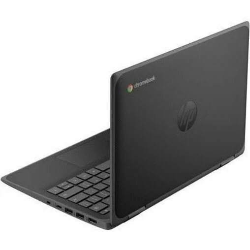 Chromebook convertible 360 en 5 robuste à écran tactile HP Fortis x11.6 G2 1" - HD - Intel N-Series N100 - 4 Go - Mémoire flash 32 Go - Clavier bilingue - Jack Black 9R393UT#ABL