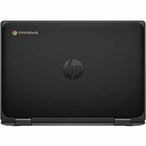 Chromebook convertible 360 en 5 HP Fortis x11.6 G2 1" à écran tactile - HD - Intel N-Series N100 - 8 Go - Mémoire flash 64 Go - Clavier bilingue - Jack Black 9R3T1UT#ABL