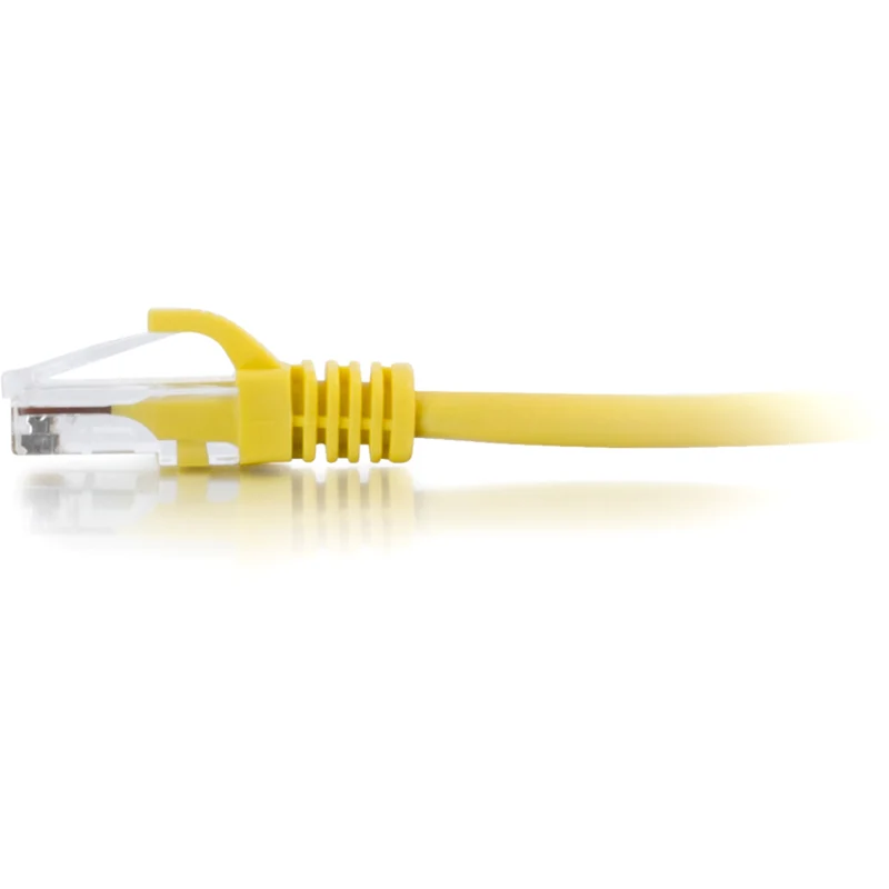 Câble Ethernet C2G C2G Cat4 de 6 pieds - Anti-accroc non blindé (UTP) - Jaune 04008
