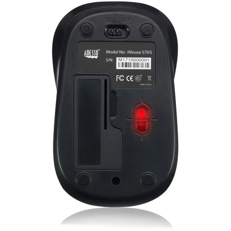 Adesso iMouse S70G - Souris optique sans fil Neon IMOUSE S70G