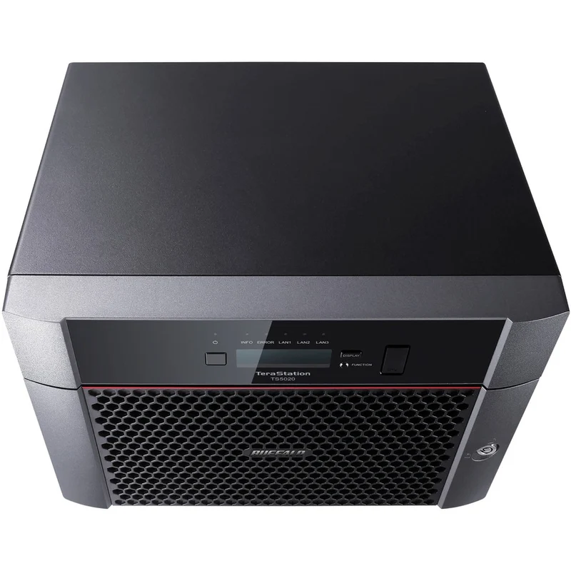 Stockage NAS de bureau professionnel BUFFALO TeraStation 5820 à 8 baies de 64 To (8 x 8 To) Disques durs inclus TS5820DN6408