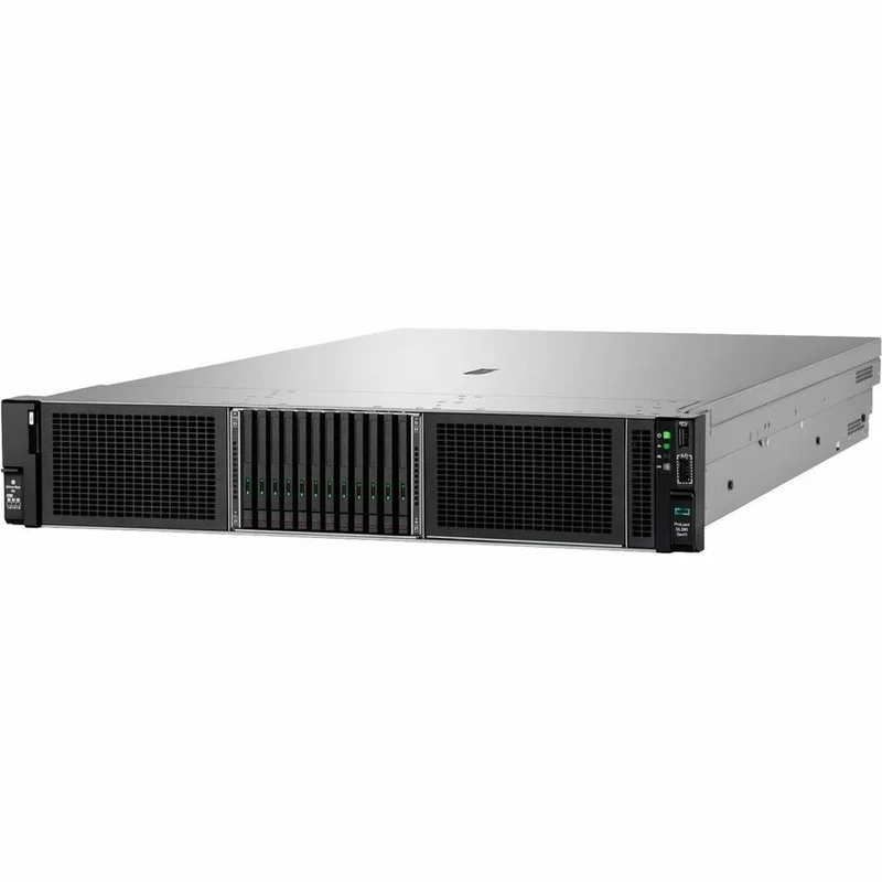 Serveur rack 380U HPE ProLiant DL11 G2 - 1 x Intel Xeon Silver 4510 2.40 GHz - 64 Go de RAM - Disque dur 16 To - (2 x 8 To) Configuration du disque dur - Serial ATA/600, contrôleur SAS 12 Gb/s P72981-005