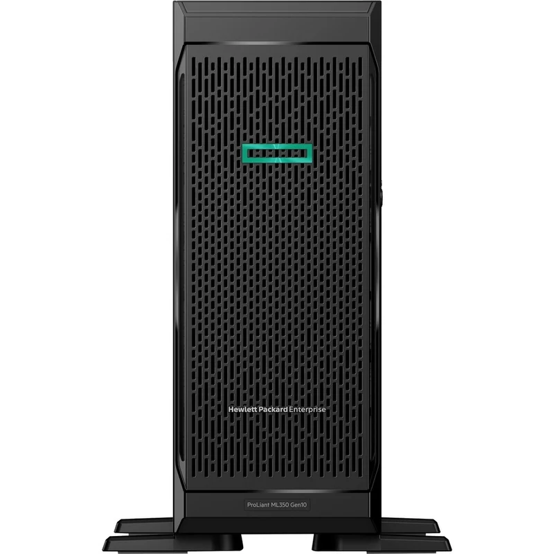Serveur tour HPE ProLiant ML350 G10 4U - 1 x Intel Xeon Gold 5218R 2.10 GHz - 32 Go RAM - Serial ATA/600, contrôleur SAS 12 Gb/s P25008-001