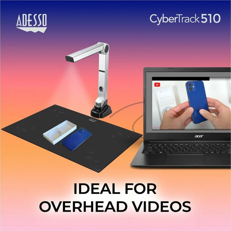 Caméra de documents Adesso Cybertrack 510 CYBERTRACK 510