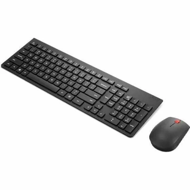 Clavier et souris sans fil Lenovo Essential Gen2 Noir Français Canadien 058 4X31N50721