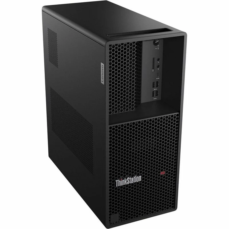 Station de travail Lenovo ThinkStation P3 30GS00GPCA - 1 x Intel Core i7 14e génération i7-14700 - Technologie vPro - 32 Go - SSD 1 To - Tour - Noir 30GS00GPCA